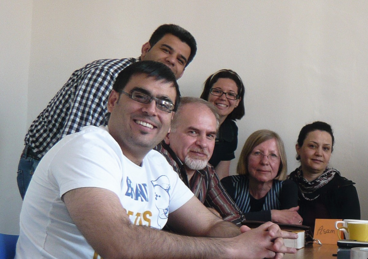 Photo of “Dialog in Deutsch”-Gesprächsgruppe in der Zentralbibliothek